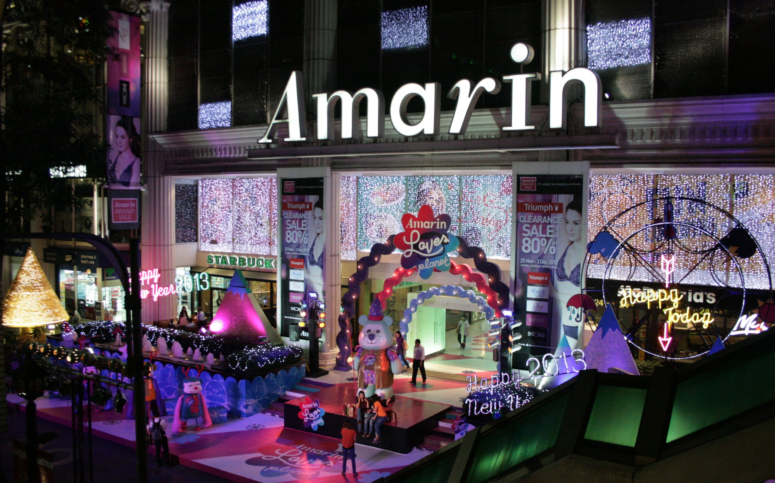 amarin plaza area of bangkok