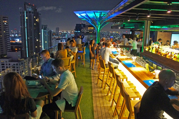above eleven rooftop bar