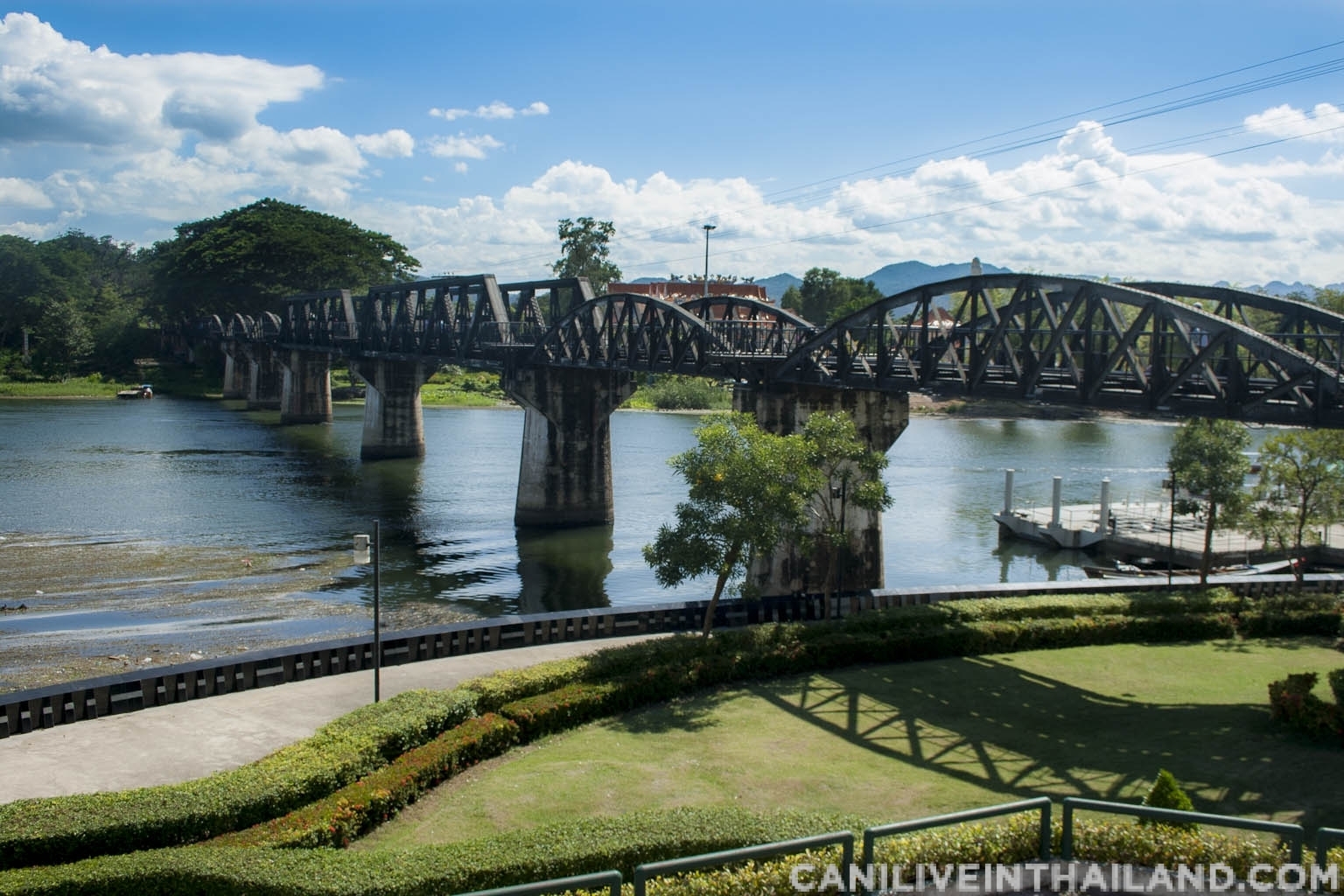 kanchanaburi bridge over the river kwai